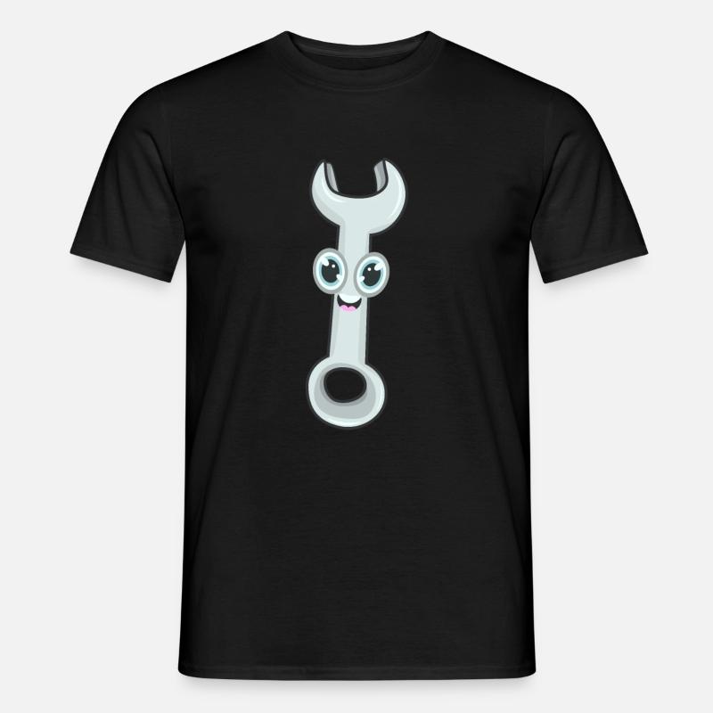 Outil de clé de la clé - T-shirt homme - noir
