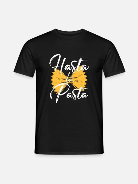 Pasta noodles - Men's T-Shirt - black