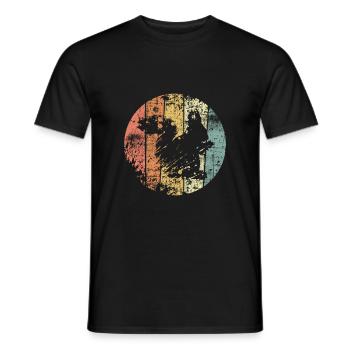Eichhörnchen - Männer T-Shirt - Schwarz - Vorne - AI Model Male 178 light (178cm)