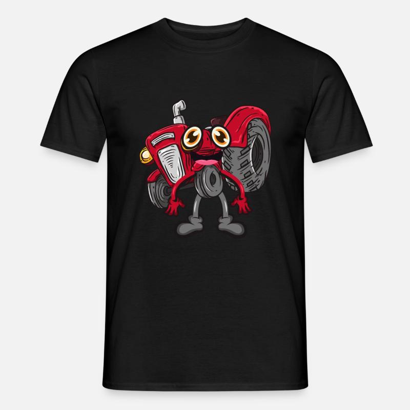 Traktor - T-shirt homme - noir
