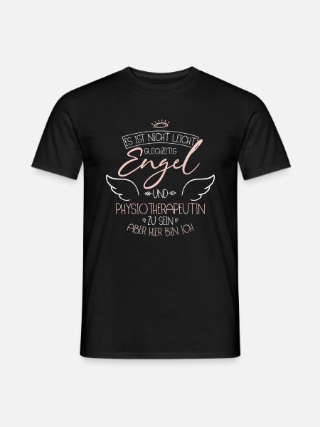 Physiotherapeutin - Männer T-Shirt - Schwarz