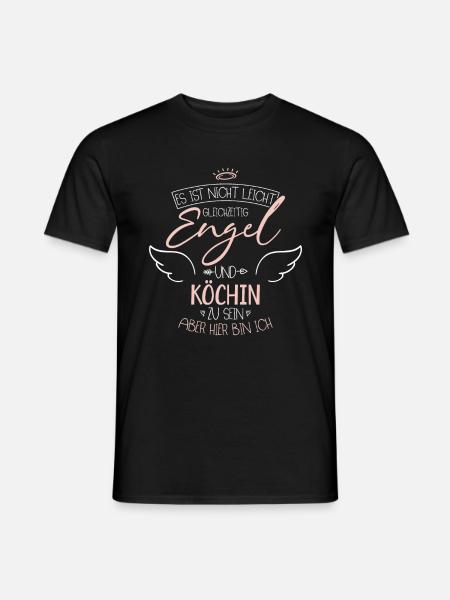 Köchin - Männer T-Shirt - Schwarz