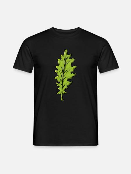 Eiche - Männer T-Shirt - Schwarz
