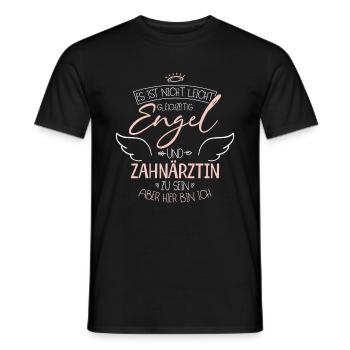 dentist - Men's T-Shirt - black - Front - AI Model Male 178 light (178cm)