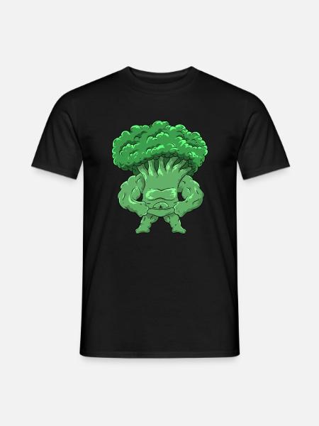 Brocoli Fitness - T-shirt homme - noir