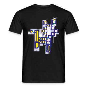 CAT THIRTEEN - Men's T-Shirt - black - Front - AI Model Male 178 light (178cm)