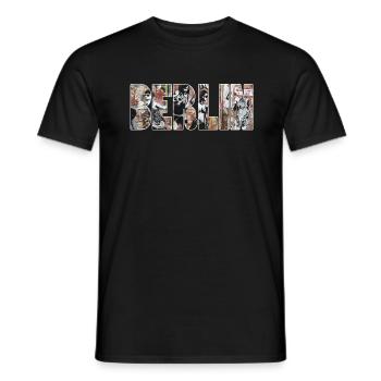 Berlin deutschland - Männer T-Shirt - Schwarz - Vorne - AI Model Male 178 light (178cm)