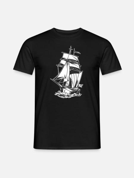Sailing ship Sailing Ship - Men's T-Shirt - black