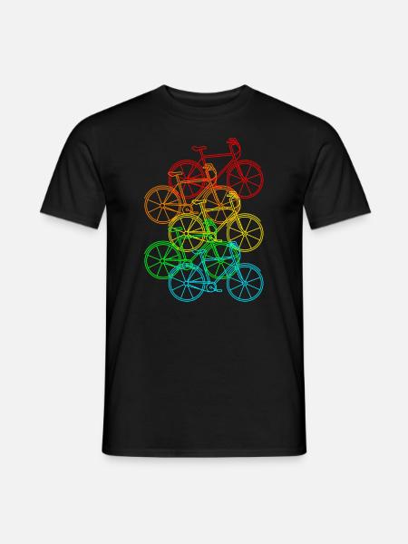 bicycle - Men's T-Shirt - black
