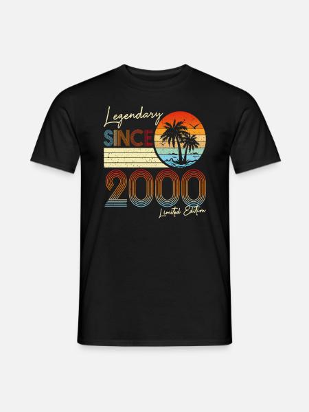 Legendary Since 2000 Limited Edition - Men's T-Shirt - black