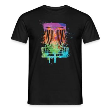 Discgolf Sport Disc Golf Jungen Kinder Discgolfer - Männer T-Shirt - Schwarz - Vorne - AI Model Male 178 light (178cm)