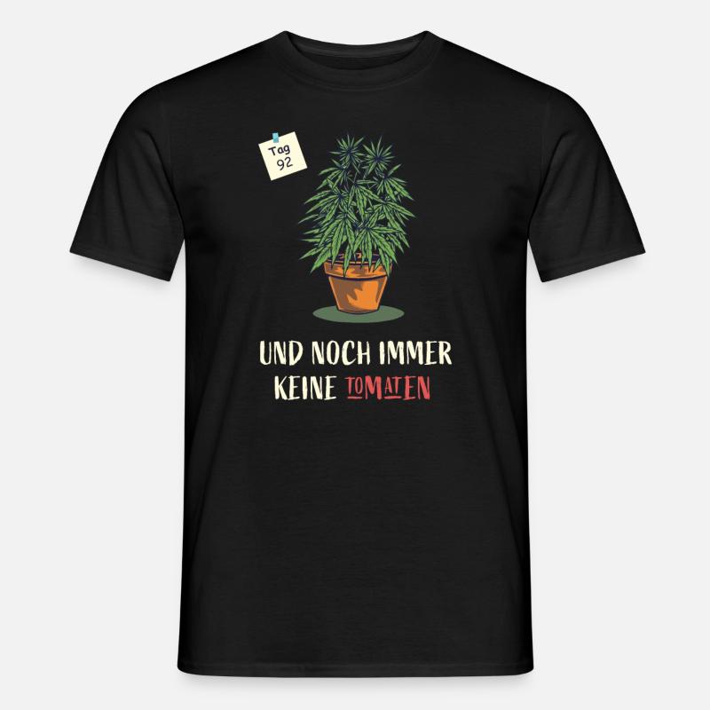 Cannabis - Männer T-Shirt - Schwarz
