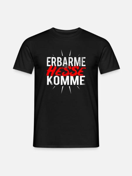 ERBARME DIE HESSEN KOMMEN LUSTIG GESCHENK - Männer T-Shirt - Schwarz
