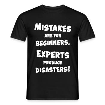 Lustig Lustiger Spruch Funny Geschenk Lustige - Männer T-Shirt - Schwarz - Vorne - AI Model Male 178 light (178cm)