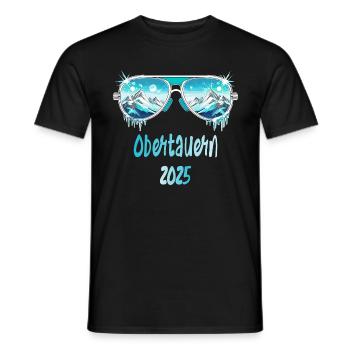 Obrtauern 2025 - Men's T-Shirt - black - Front - AI Model Male 178 light (178cm)