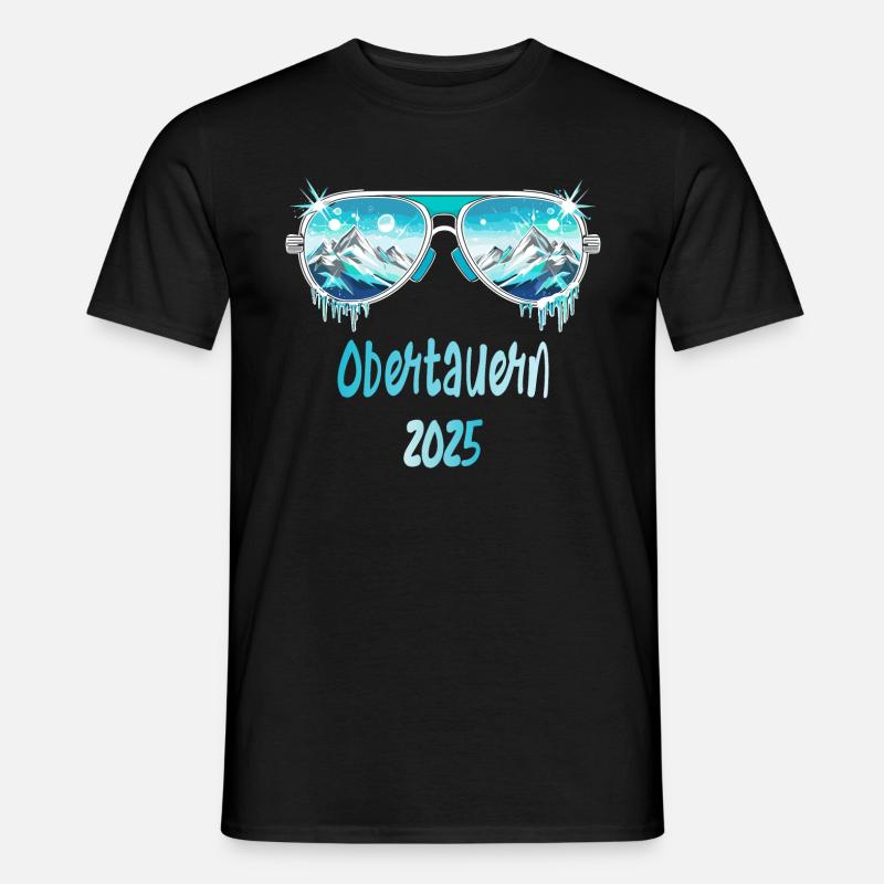 Obrtauern 2025 - Männer T-Shirt - Schwarz