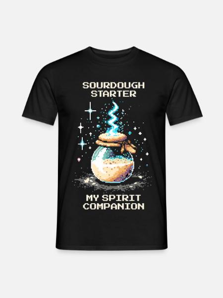 Sourdough: My soul mate | Baking bread - Men's T-Shirt - black