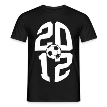 14 ANS DE NAISSANCE 2012 FOOTBALL 14E ANNIVERSAIRE - T-shirt homme - noir - Devant - AI Model Male 178 light (178cm)