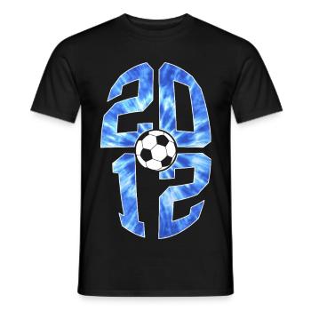 14 ANS DE NAISSANCE 2012 FOOTBALL 14E ANNIVERSAIRE - T-shirt homme - noir - Devant - AI Model Male 178 light (178cm)