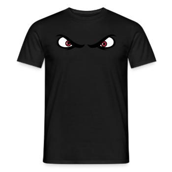 Yeux dangereux - T-shirt homme - noir - Devant - AI Model Male 178 light (178cm)