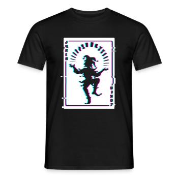 JOKER Karte Spielkarten Joker - Männer T-Shirt - Schwarz - Vorne - AI Model Male 178 light (178cm)