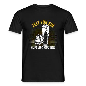 Hopfen Schmoothie Bier Kneipen Fans Geschenk Biert - Männer T-Shirt - Schwarz - Vorne - AI Model Male 178 light (178cm)