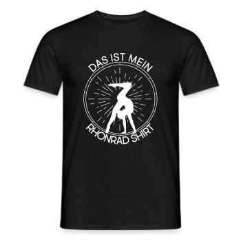Das Ist Mein Rhönrad Shirt Turnen Sportverein Turn - Männer T-Shirt - Schwarz - Vorne - AI Model Male 178 light (178cm)