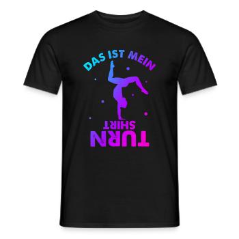 Das Ist Mein Turn Shirt Sport Trainer Sportverein - Männer T-Shirt - Schwarz - Vorne - AI Model Male 178 light (178cm)