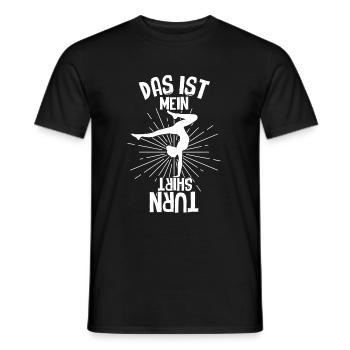 Turnen Gymnsatik Turnsport Trainer Sportverein Tur - Männer T-Shirt - Schwarz - Vorne - AI Model Male 178 light (178cm)