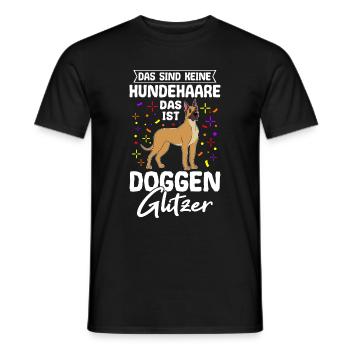 Grand Danois Chien Chien Propriétaire Chien Cadeau Hun - T-shirt homme - noir - Devant - AI Model Male 178 light (178cm)