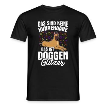 Grands Danois, Fan de chiens, Propriétaire de chiens, Promeneur de chiens, Hun - T-shirt homme - noir - Devant - AI Model Male 178 light (178cm)