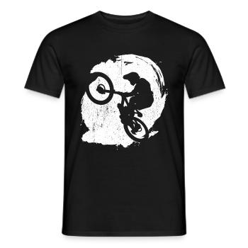 BMX Farbe Fahrrad Fans Rad Biker BMX Fahradfahrer - Männer T-Shirt - Schwarz - Vorne - AI Model Male 178 light (178cm)