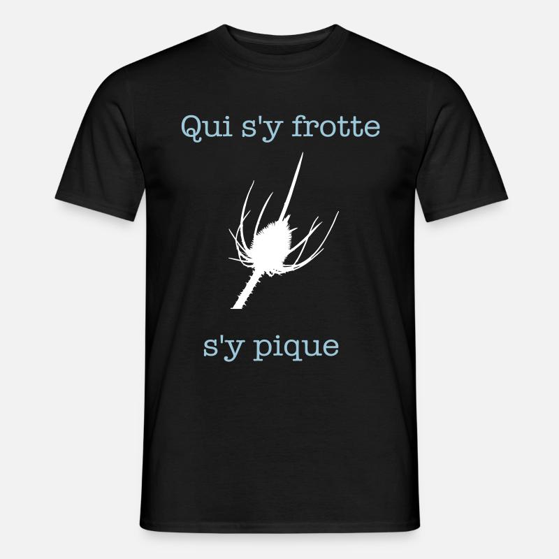 pique - Männer T-Shirt - Schwarz