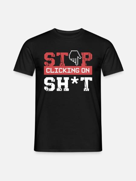 Cybersecurity Hacker Programming Gift Idea - Men's T-Shirt - black