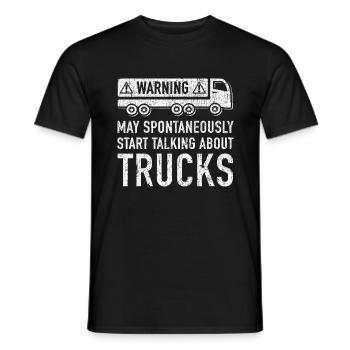 Lustige Baseball-Geschenk-Idee - Männer T-Shirt - Schwarz - Vorne - AI Model Male 178 light (178cm)