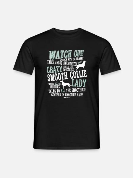 Watch Out! Smoothie W - Men's T-Shirt - black