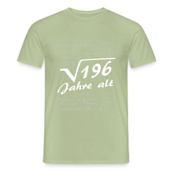 14 Jahre Geburtstag Nerd Geschenk - Männer T-Shirt - Sage - Vorne - AI Model Male 178 light (178cm)