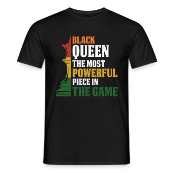 Juneteenth Black History Day Pride Gift - Men's T-Shirt - black - Front - AI Model Male 178 light (178cm)