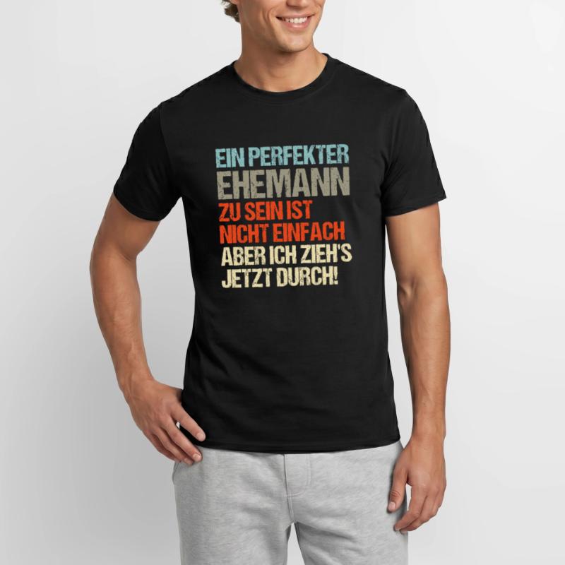 Perfekter Ehemann Männer T-Shirt