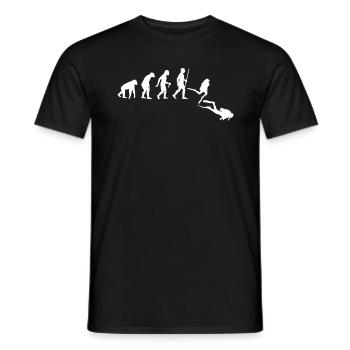 Sport Tauchen Meer Geschenk Idee See Geburtstag Wasser - Männer T-Shirt - Schwarz - Vorne - AI Model Male 178 light (178cm)