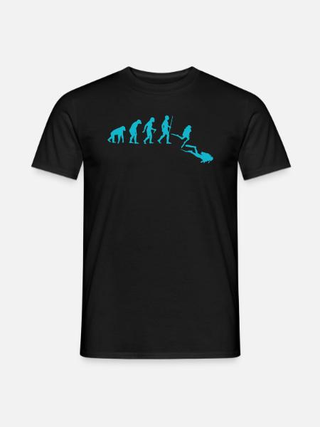 Sport Plongée Mer Idée Cadeau Lac Anniversaire Eau - T-shirt homme - noir