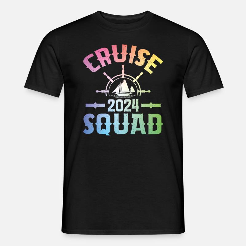 Groupe De Croisière 2024 - T-shirt homme - noir