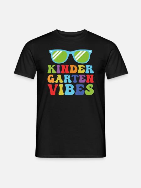 Kindergarten Vibes - Men's T-Shirt - black