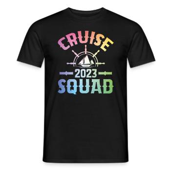 Cruise Group 2023 - Men's T-Shirt - black - Front - AI Model Male 178 light (178cm)