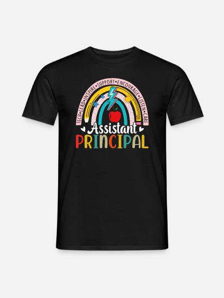 Assistant Principal - Men's T-Shirt - black