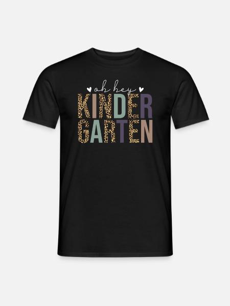 Oh Hey Kindergarten - Men's T-Shirt - black