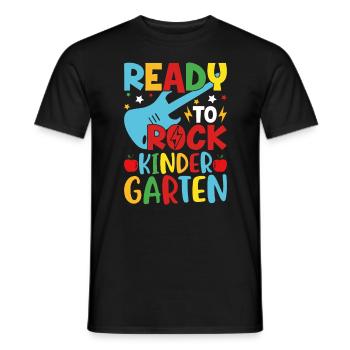 Prêt À Faire Bouger L'école Maternelle - T-shirt homme - noir - Devant - AI Model Male 178 light (178cm)