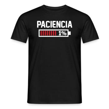 Je N'ai Pas De Patience - T-shirt homme - noir - Devant - AI Model Male 178 light (178cm)