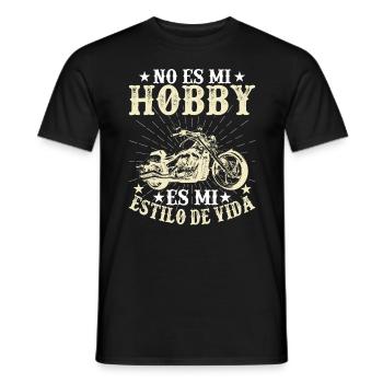 Ce N'est Pas Mon Hobby C'est Mon Style De Vie - T-shirt homme - noir - Devant - AI Model Male 178 light (178cm)