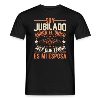 Je Suis Retraité - T-shirt homme - noir - Devant - AI Model Male 178 light (178cm)